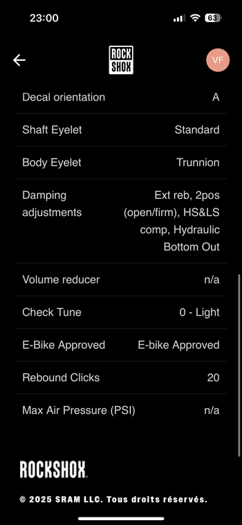 Used RockShox super deluxe coil ultimate 2023 bike — image 3 of 7