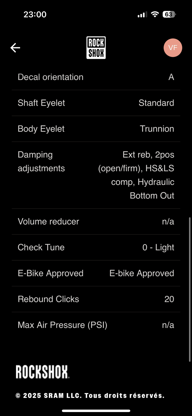 Used RockShox super deluxe coil ultimate 2023 bike — image 3 of 7