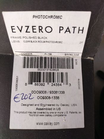 Used Oakley EVZERO PATH bike — image 2 of 2