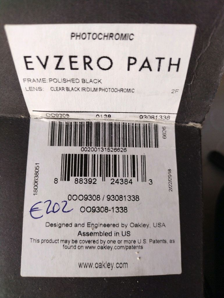 Used Oakley EVZERO PATH bike — image 2 of 2