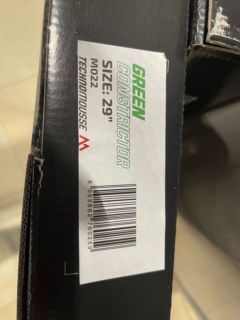 Used Technomousse Mousse antiforatura MTB Green Constrictor 29″ per e-bike e mtb 2025 bike — image 3 of 4