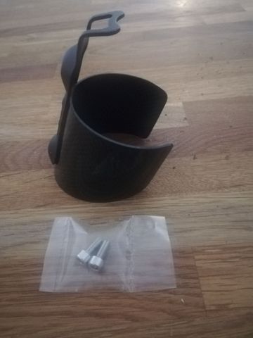Brugt senza marca Porta borraccia carbonio bike