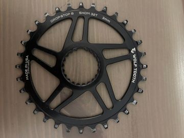 Used Wolf Tooth Drop stop-b 32 T chainring for Shimano crank 2025 Drivetrain & Pedals