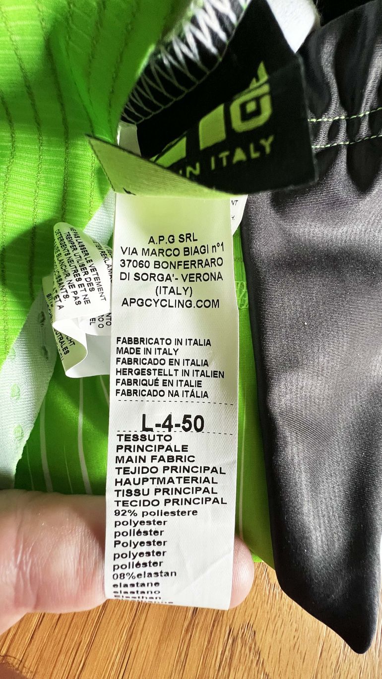 Ale cycling windproof 2020 bike usato — immagine 4 di 5