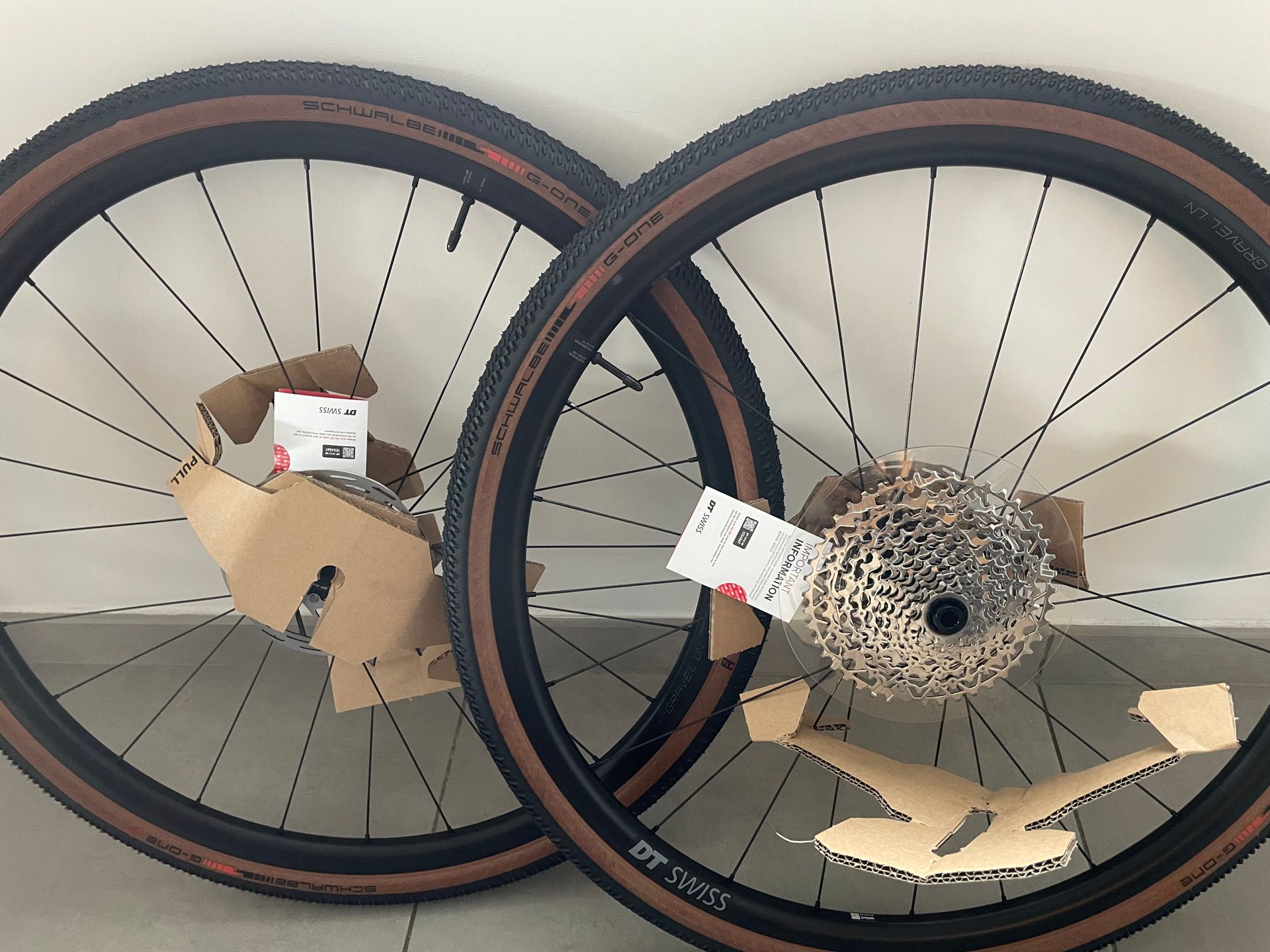 DT SWISS GRAVEL LN 650B ホイール 前後セット