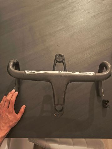 Brugt Vision Metron 6D full carbon 2020 Cockpit