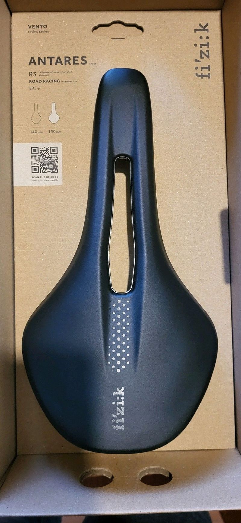 Použité Fizik Antares Vento R3 140mm 2025 Saddles & Seatposts