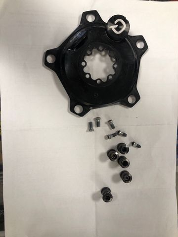 Tweedehands Quarq Spider AXS dzero dub 110 2021 Drivetrain & Pedals