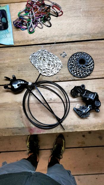 Used Sram X01 7s Downhill 2017 Groupset