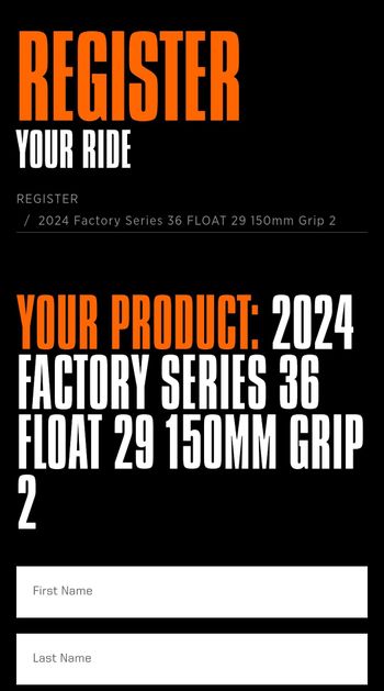Brugt Fox 36 factory kashima 2024 bike — billede 1 af 6