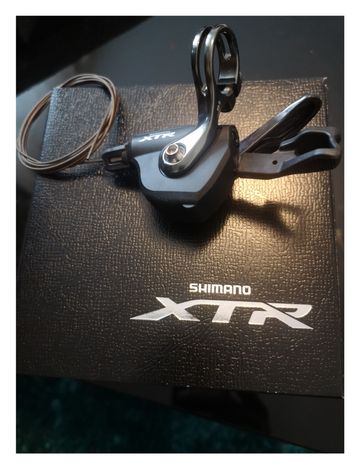 Brugt Shimano XTR SL M 9000 L 2023 Drivetrain & Pedals