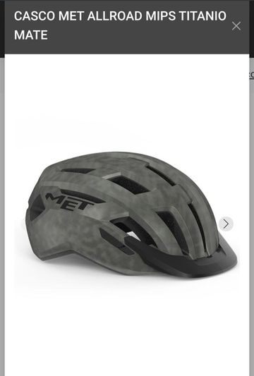 MET CASCO MET ALLROAD MIPS TITANIO MATE 2024 Cycling Accessories usato