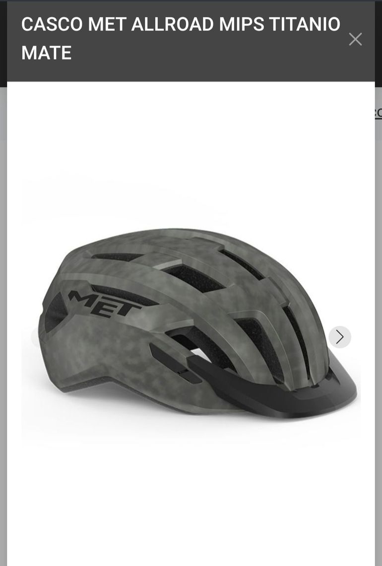 Brugt MET CASCO MET ALLROAD MIPS TITANIO MATE 2024 bike — billede 1 af 3
