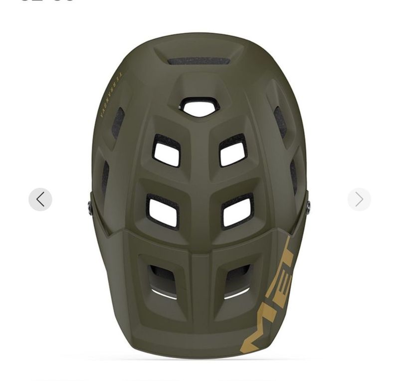 MET CASCO MET TERRANOVA MIPS VERDE OLIVA OSCURO MATE 2025 Cycling Accessories usato