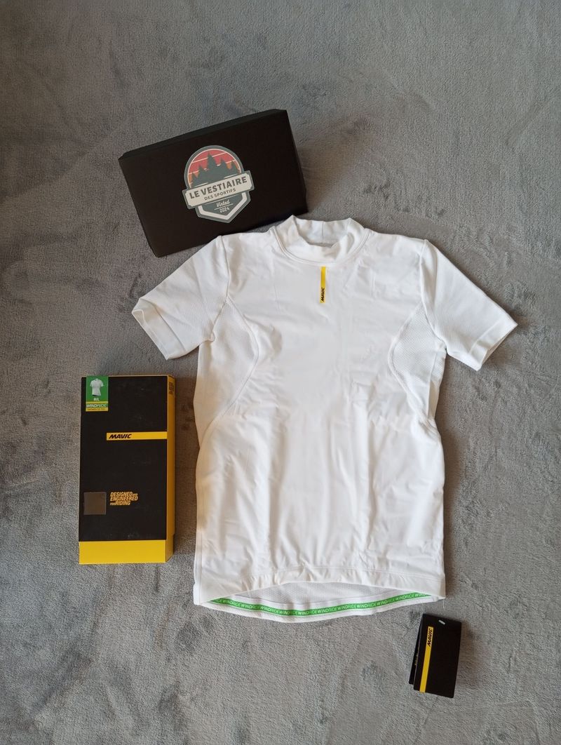 Used Mavic Maillot de corps Cyclisme / Vélo M/L Femme Mavic Wind Ride - Blanc 2025 Cycling Clothing