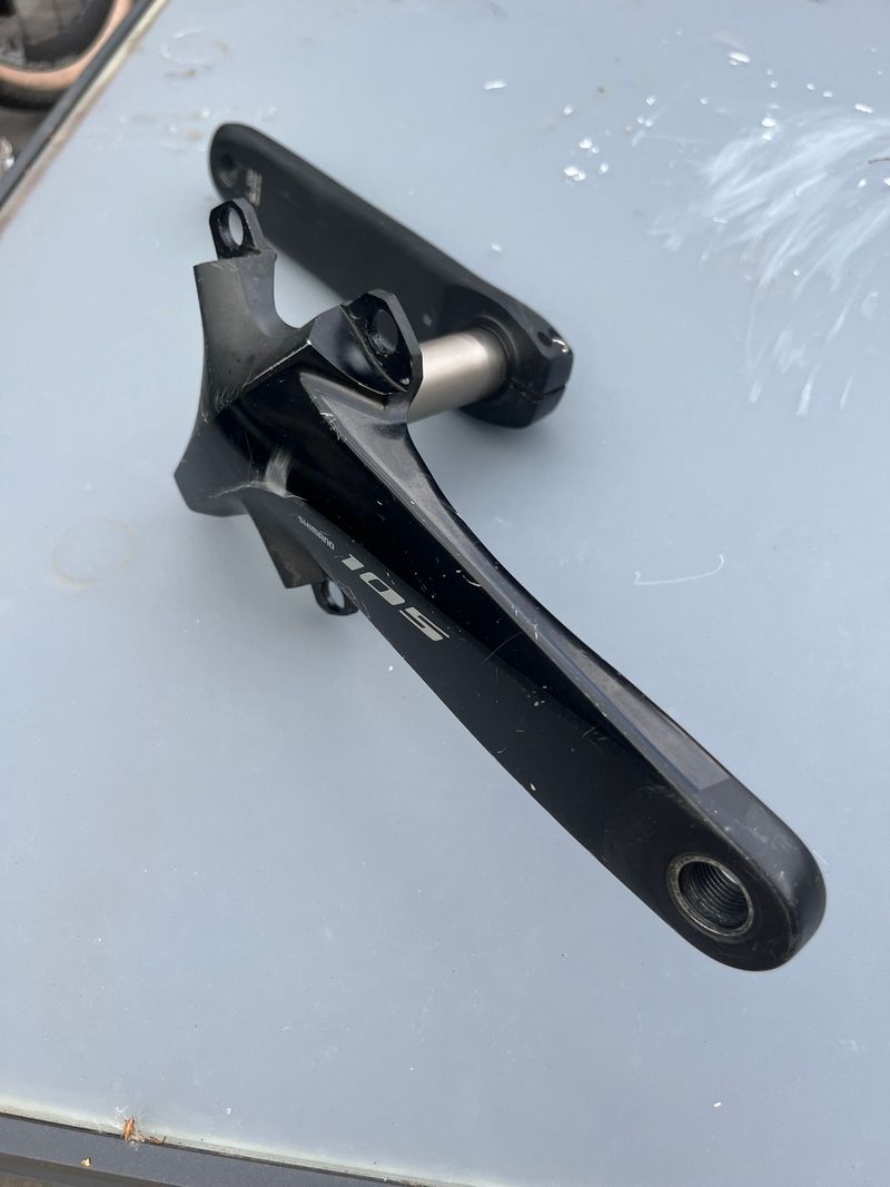 Used Shimano FC R7000 2021 Drivetrain & Pedals