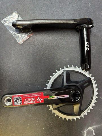 Sram Force Drivetrain & Pedals usato