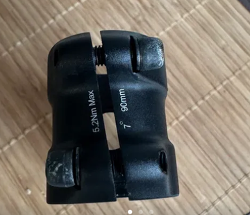 Bontrager POTENCIA Bontrager Pro 31.8 mm Blendr 7 2022 Cockpit usato