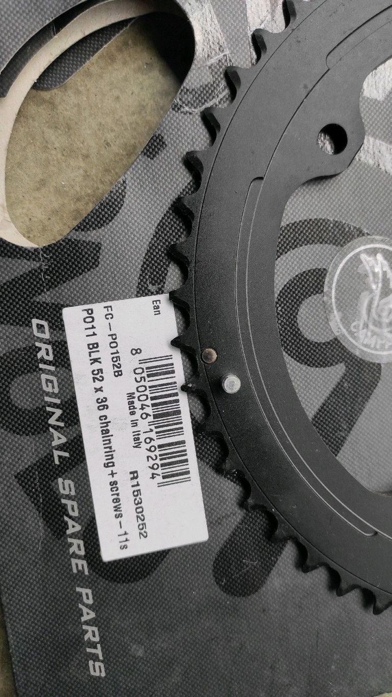 Brugt Campagnolo 52/36 11v CD bike — billede 2 af 5