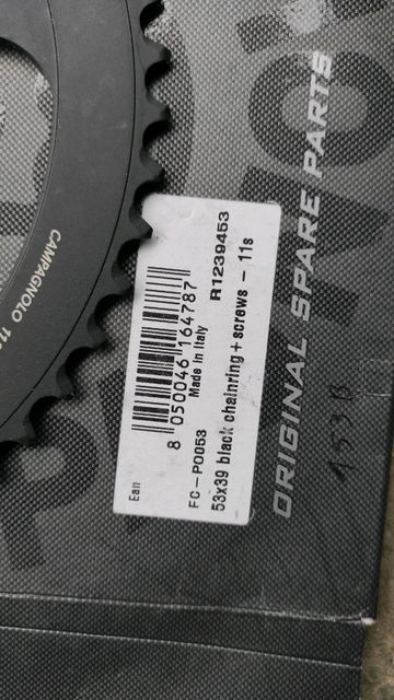 Używany Campagnolo 53 4arms bike — zdjęcie 2 z 3