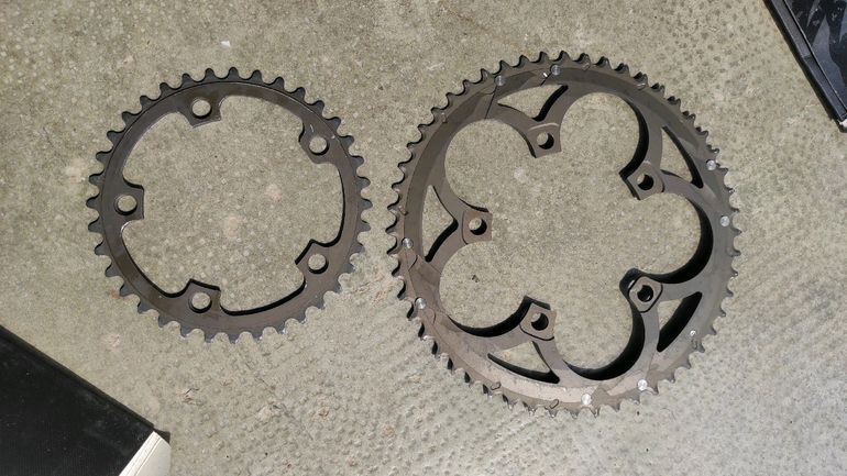 Brugt Campagnolo 52/36 11v bike — billede 2 af 5