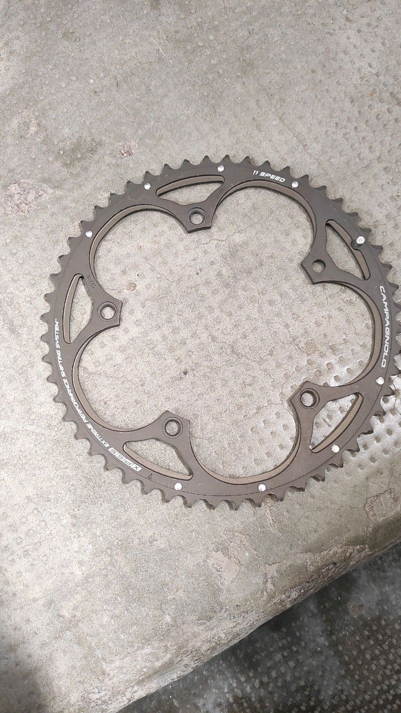 Campagnolo 52 11 speed Drivetrain & Pedals de segunda mano