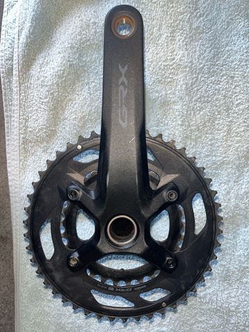 Brugt Shimano FC-RX600/610 2024 Drivetrain & Pedals