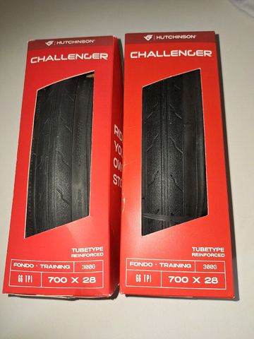 Brugt challenger - TT - 700x28 - black 2023 Tyres & Tubes