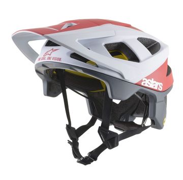 VECTOR TECH - POLAR HELMET - CE EN /WHITE RED MATT S 2023 Cycling Accessories usato