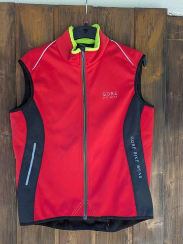 Brugt Gorewear Windstopper Weste Cycling Clothing