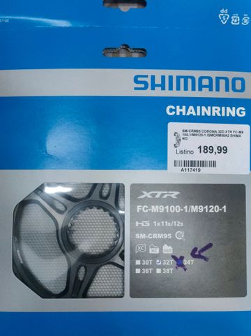 Shimano XTR 2024 Drivetrain & Pedals usato