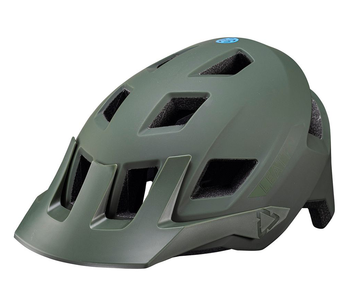 Brugt LEATT Casco Leatt MTB AllMountain 1.0 V24 con Tecnologia Turbine 360° 2025 Cycling Accessories