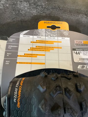 Used Continental Mountain king shieldwall 2023 bike — image 3 of 3