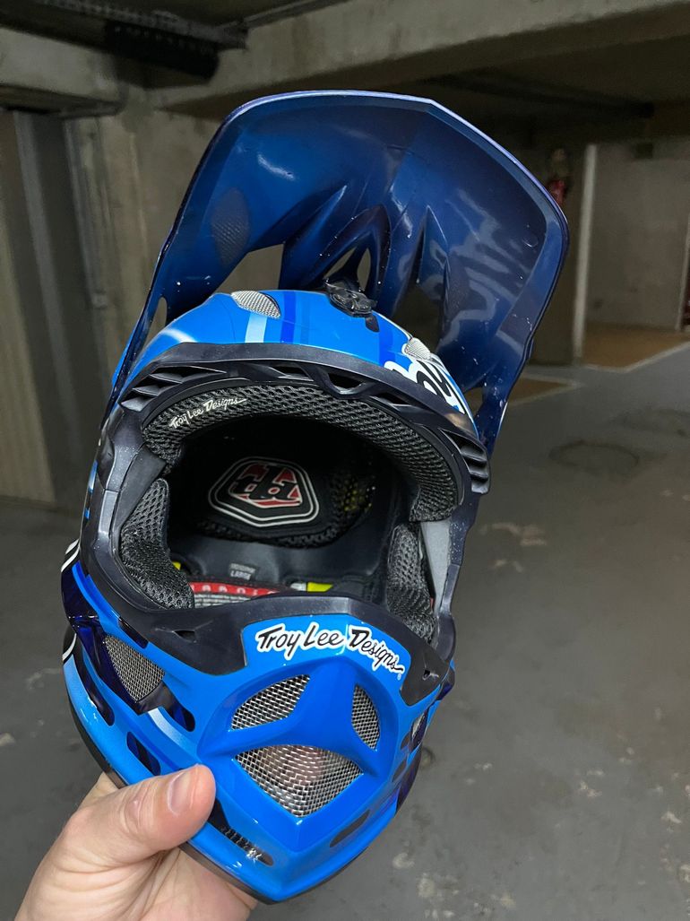 Brugt Troy Lee Designs Troy Lee design D3 Carbon 2018 bike — billede 6 af 6