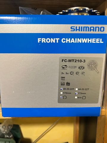 Shimano 2x9 2025 Drivetrain & Pedals usato