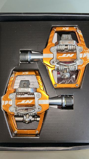 Gebrauchtes Ht Pédales HT T1SX orange Drivetrain & Pedals