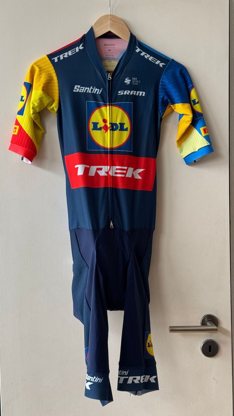 Santini Lidl-Trek Sprintsuit Hot Weather Team Edt 2024