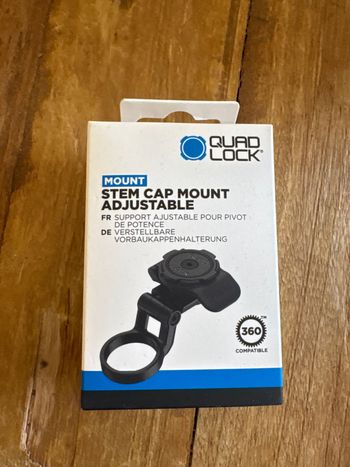 Gebrauchtes quadlock stem cap mount adjustable 2025 bike — Bild 1 von 2