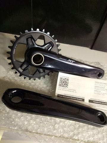 Gebrauchtes Shimano Guarnitura XT FC-M8100-1 a 12 velocità 30 denti 175mm 2023 Drivetrain & Pedals