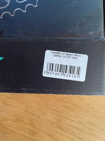 Used Garbaruk cassette 10-52 Microspline 2025 bike — image 5 of 7