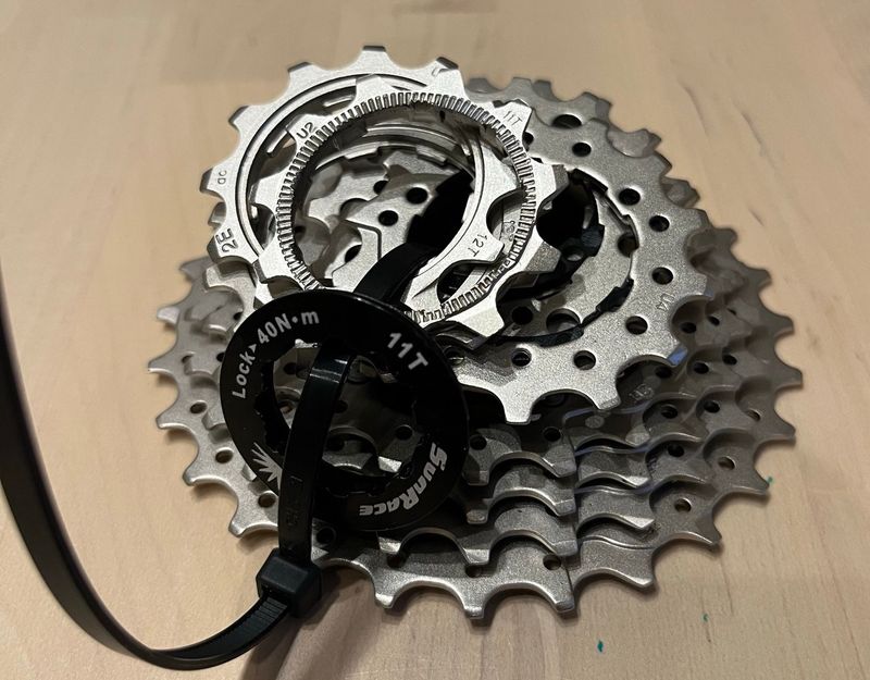 Used Sunrace CSRS3 11-fach silber, 11-28, 2024 Drivetrain & Pedals