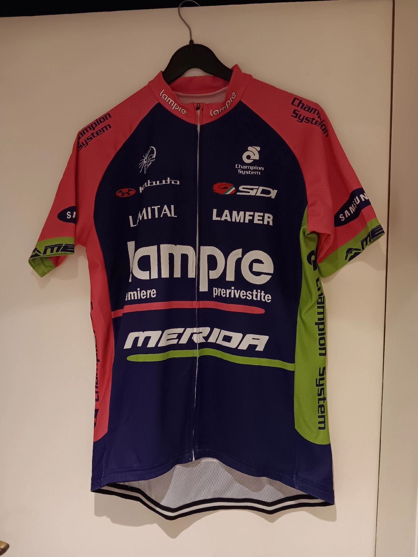 Lampre ランプレメリダ プロ仕様ジャージ チーム支給 レア希少選手 