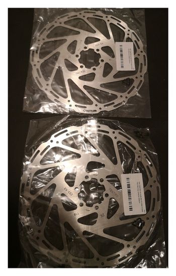 Tektro, Paire de disques TEKTRO 203mm 6 trous