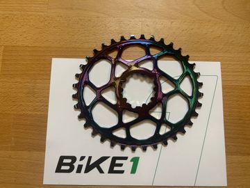 Used Absoluteblack Oval Boost Direct Mount 36 Rainbow Sram 2022 Drivetrain & Pedals