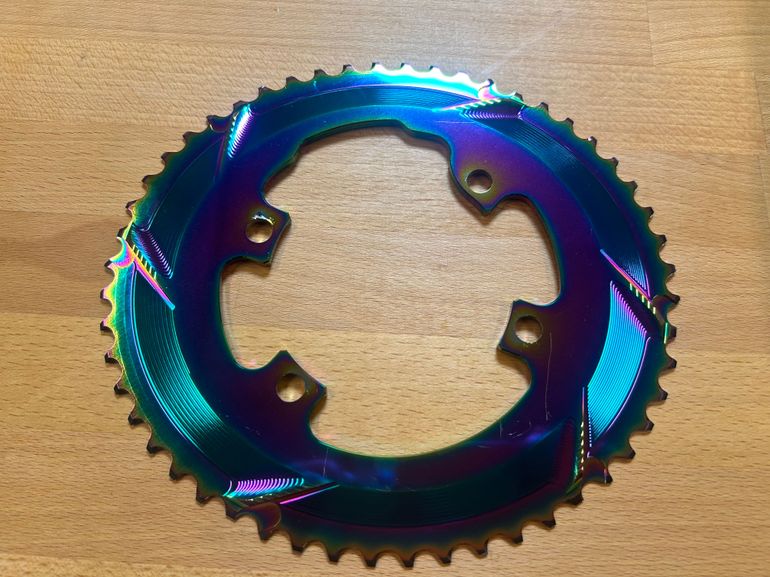 Brugt Absoluteblack Oval Road 9100/8000 52D Rainbow 2022 bike — billede 2 af 2