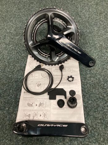 4iiii Power meter/FC-R9100 DURA-ACE165mm Shimano Dura-Ace FC-R9100