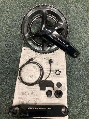Tweedehands Shimano DURA ACE POWER METER 2022 Drivetrain & Pedals