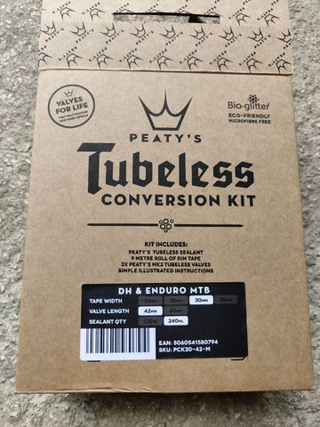 peaty's kit tubeless 2025 bike usato — immagine 7 di 8
