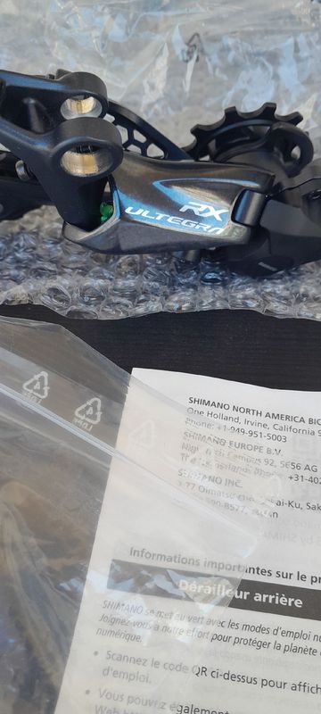 Brugt shimano ultegra RX-Rd RX 800 GS Drivetrain & Pedals