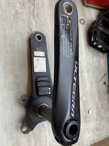 Brugt Shimano Ultegra avec capteur de puissance 2023 Drivetrain & Pedals